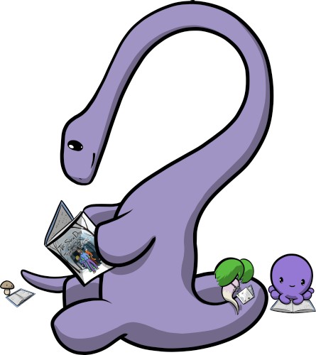 Never Dot's citizens digging in to the first book